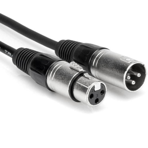 Hosa DMX-350 DMX512 Lighting Cable, XLR3M to XLR3F, 50 ft-Easy Music Center