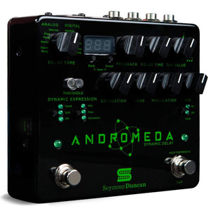 Seymour Duncan 11900-012 Andromeda Digital Delay Pedal-Easy Music Center