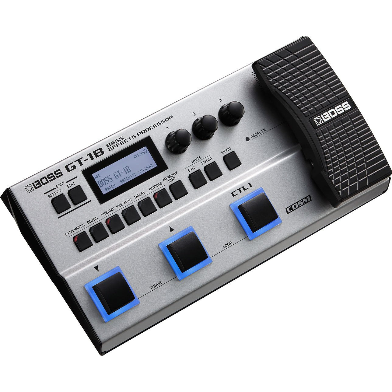boss gt-1b bass multi-fx pedal Boss GT-1B Bass Multi Effects Processor