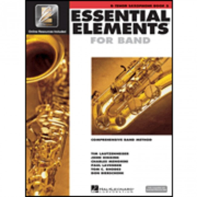 Hal Leonard HL00862595 Essential Elements Book 2 with EEI - Tenor Saxophone-Easy Music Center