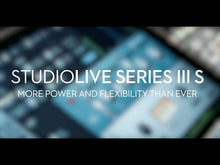 Load and play video in Gallery viewer, PreSonus SL-32SC 16-Pre Digital Mixer with Moving Faders
