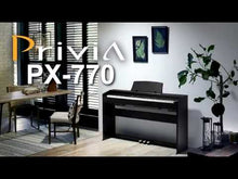 Load and play video in Gallery viewer, Casio PX-770WE 88-Key Digital Piano with Stand and 3-Pedal Unit, White
