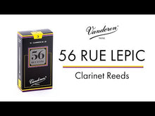 Load and play video in Gallery viewer, Vandoren CR5035 56 rue Lepic Bb Clarinet Reeds - Strength 3.5 (Box of 10)
