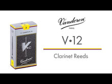 Load and play video in Gallery viewer, Vandoren CR194 V-12 Bb Clarinet Reeds - Strength 4 (Box of 10)
