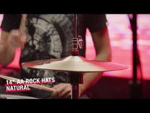 Load and play video in Gallery viewer, Sabian 21403 14&quot; Rock Hi-hats
