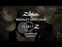 Load and play video in Gallery viewer, Zildjian ZP1418 Planet Z Fundamentals Cymbal Pack (14&quot; Hats, 18&quot; Crash Ride)
