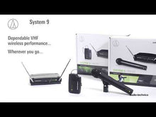 Load and play video in Gallery viewer, Audio-Technica ATW-902A System 9 Handheld Wireless System

