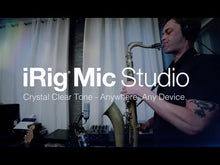 Load and play video in Gallery viewer, IK Multimedia IP-IRIG-MICSB-N iRig Mic Studio Condenser USB Mic for Mobile and Laptops
