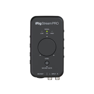 IK MULTIMEDIA IRIG-STREAM-PRO iRig Stream Pro - Streaming Audio Interface With In-Line Multi-Input Mixer-Easy Music Center