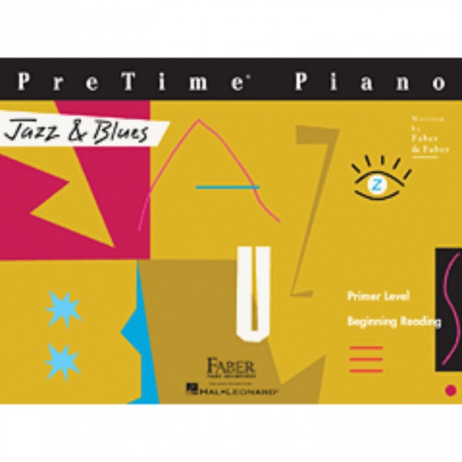 Hal Leonard HL00420156 PreTime Piano - Primer Level - Jazz n Blues-Easy Music Center