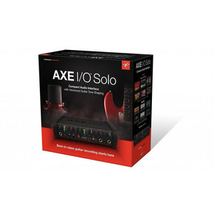 IK Multimedia AXEIOSOLO Compact Audio Interface for Guitar-Easy Music Center
