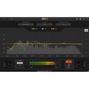IK MULTIMEDIA ARC-SYSTEM-3 Acoustic Room Correction System plug-in with MEMS microphone-Easy Music Center