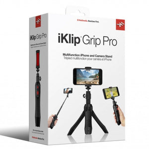 IK Multimedia IKLIP-GRIP-PRO iKlip Grip Pro Smartphone Camera Grip/Stand-Easy Music Center