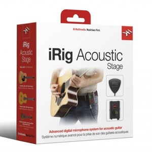 IK Multimedia IP-IRIG-ACOSTG iRig Acoustic Stage Advanced Digital  Microphone System for Acoustic Guitar