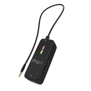 IK Multimedia IRIG-PRE2 iRig Pre 2 Microphone Preamp for Smartphones, Tablets, and Video Cameras-Easy Music Center