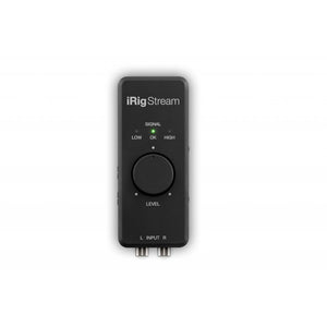 IK Multimedia IRIG-STREAM iRig Stream stereo audio interface for Mobile Devices-Easy Music Center