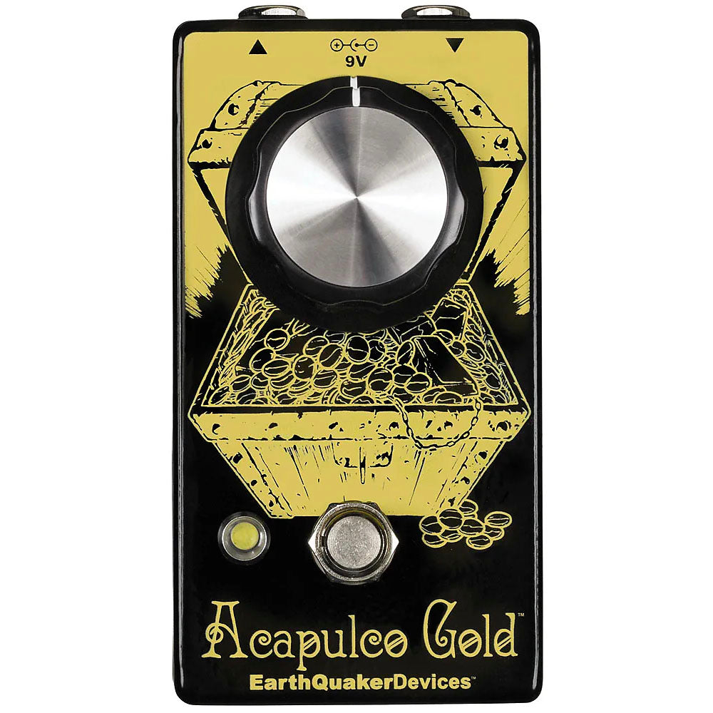 Earthquaker ALCOPOCOGOLD Power Amp Distortion v2 Effects Pedal-Easy Music Center