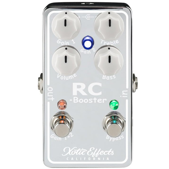 Xotic RCB-V2 RC Booster V2 - 20db+ clean boost and a +- 15db 2 band active  EQ
