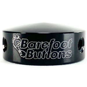 Barefoot Button 17-V2-ST-BK Pedal Button V2 5/16", Black-Easy Music Center