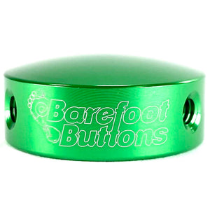 Barefoot Button 17-V1-ST-GN Pedal Button V1 3/8", Green-Easy Music Center