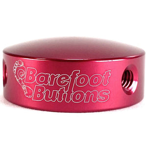Barefoot Button 17-V1-ST-RD Pedal Button V1 3/8", Red-Easy Music Center