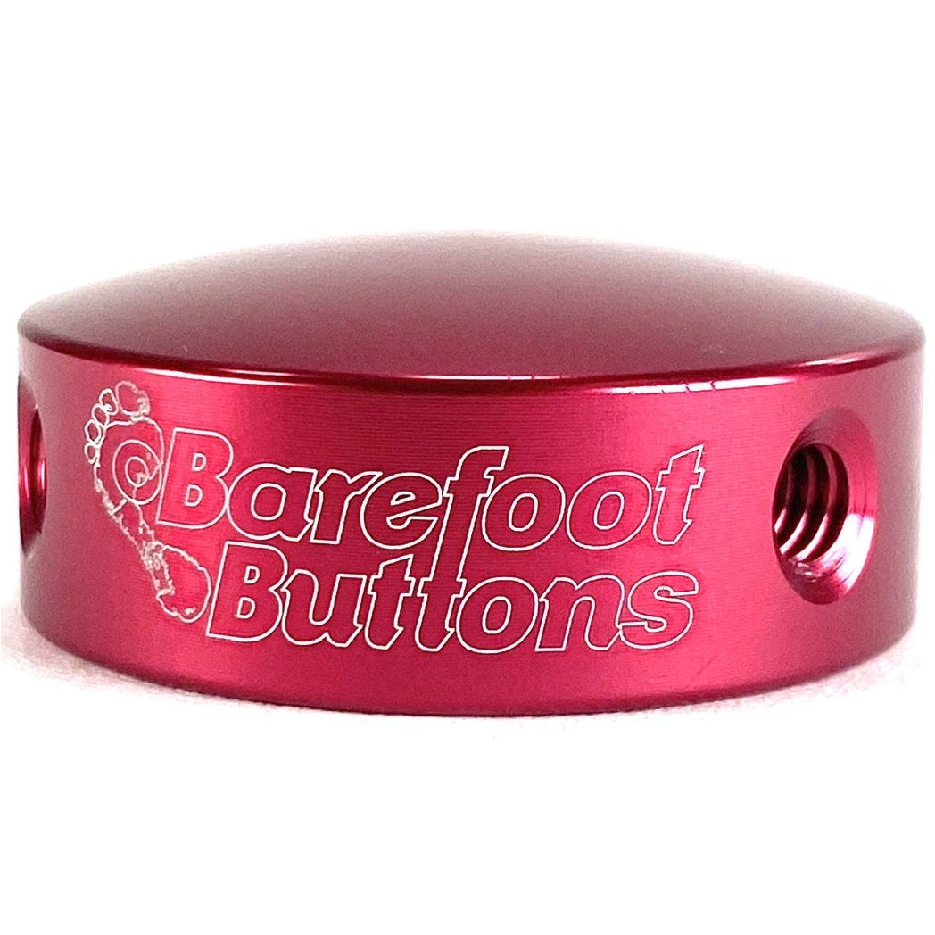 Barefoot Button 17-V1-ST-RD Pedal Button V1 3/8