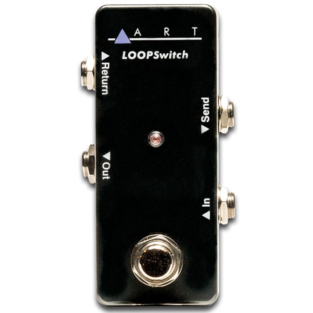 bypass loop pedal ART LOOPSWITCH Compact Effects Loop Pedal w/ True Bypass – Easy Music Center