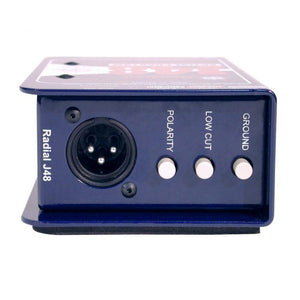 Radial Engineering R8003001 J48, Phantom Powered Active DI-Easy Music Center