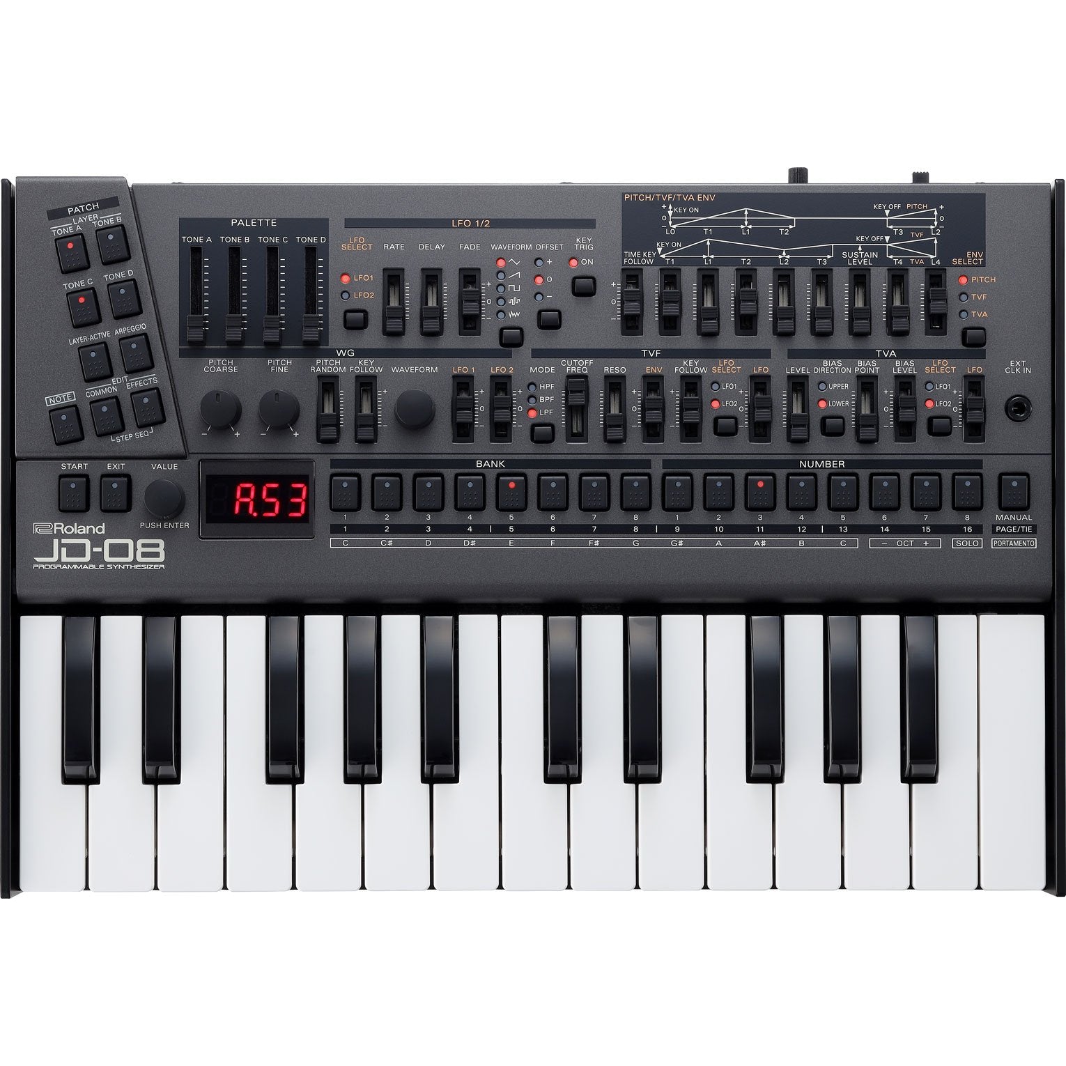 Roland JD-08 Programmable Synth Sound Module Based On JD-800