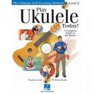 Hal Leonard HL00701002 Play Ukulele Method 2 with cd-Easy Music Center