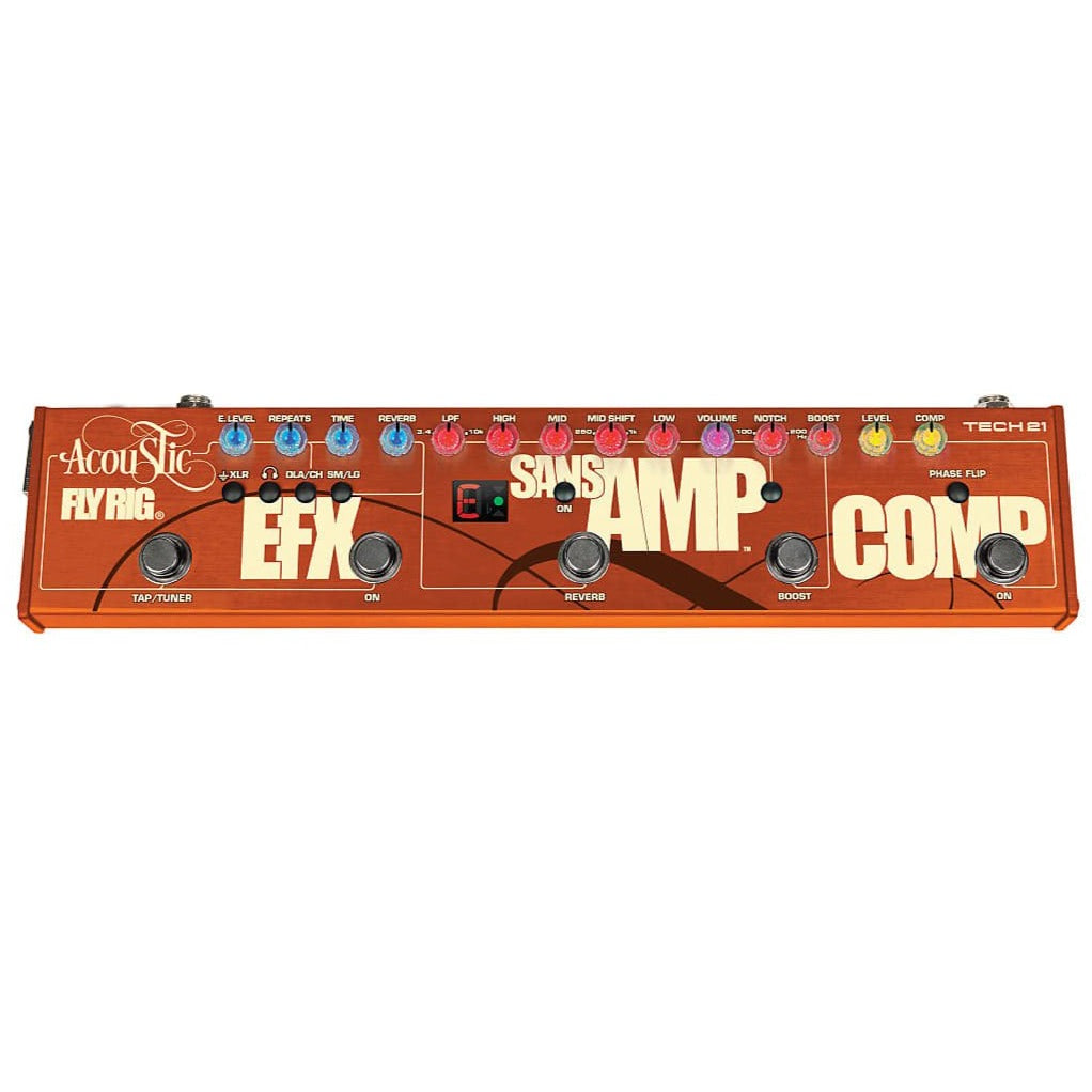Tech 21 Acoustic Fly Rig Multi Effects Pedal