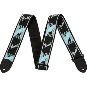 Fender 099-0681-502 Strap Black/Light Grey/Blue-Easy Music Center