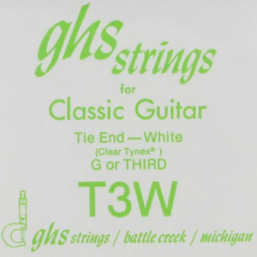 Ghs T3W 3rd Single Clear Nylon Classical String .040-Easy Music Center