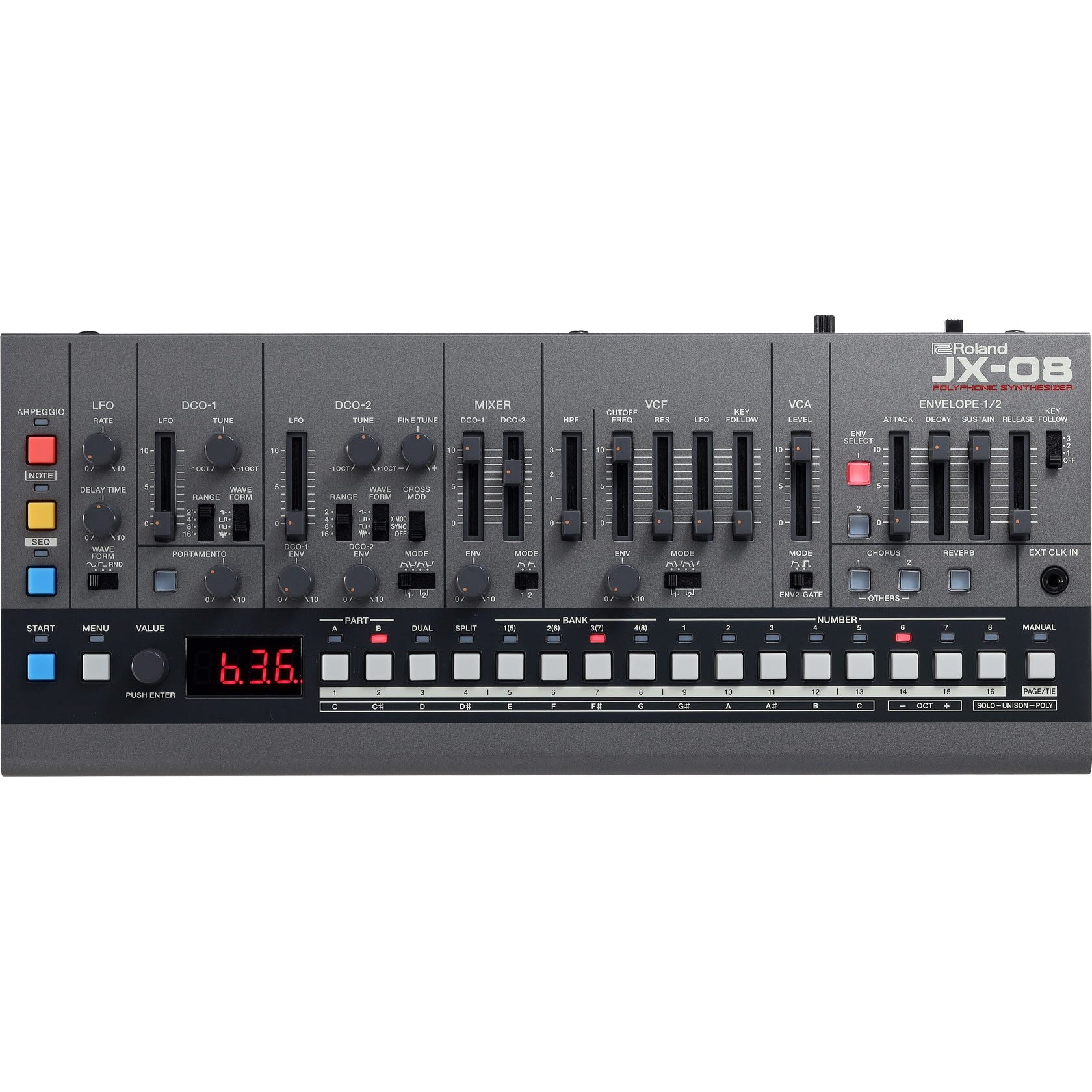 Roland JX-08 Polyphonic Synth Sound Module Based On JX-8P