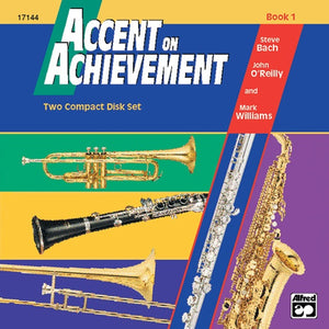 Alfred A-17144 Accent on Achievement Book 1 CD Set-Easy Music Center