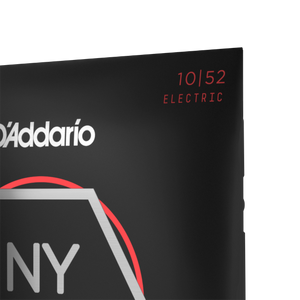 D'Addario NYXL1052 Nickel Wound Electric Guitar Strings, Light Top / Heavy Bottom, 10-52-Easy Music Center
