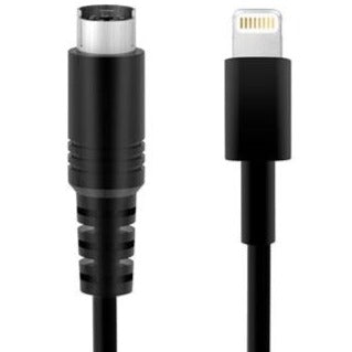 IK MULTIMEDIA IP-CABLE-8PIN Lightning to Mini-DIN replacement cable-Easy Music Center