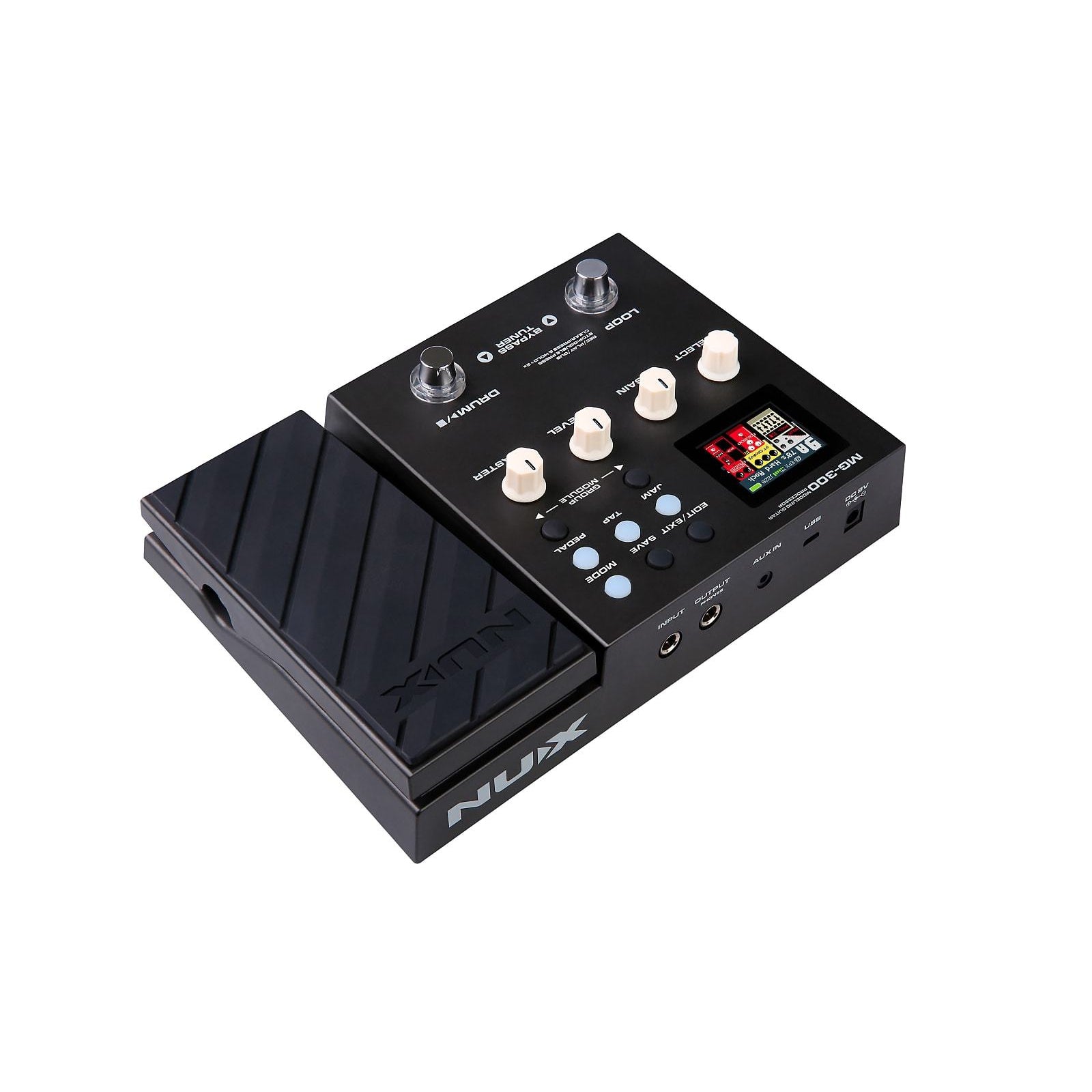 【特価大人気】094s☆NUX ニューエックス MG-300 Modeling Guitar Processor ギター用 マルチエフェクター ※中古 マルチエフェクター