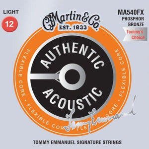 Martin MA540FX Authentic Flexible Core, Light, 92/8, 12-54-Easy Music Center