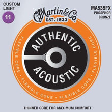 Load image into Gallery viewer, Martin MA535FX Authentic Flexible Core, Custom Light, 92/8, 11-52-Easy Music Center
