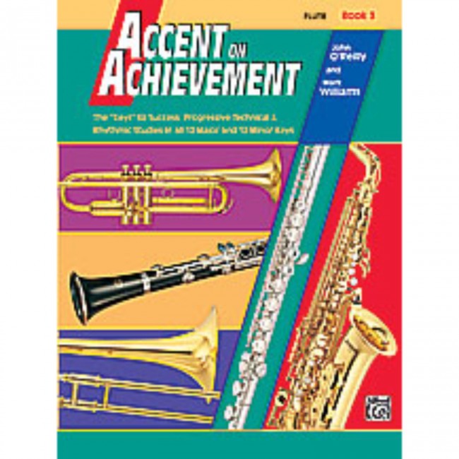Alfred A-18071 Accent on Achievement Book 3 - Combined Percussion-Easy Music Center