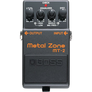 Boss MT-2 Metal Zone Pedal-Easy Music Center