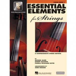 Hal Leonard HL00868049 Essential Elements Strings Book 1 with EEi - Violin-Easy Music Center