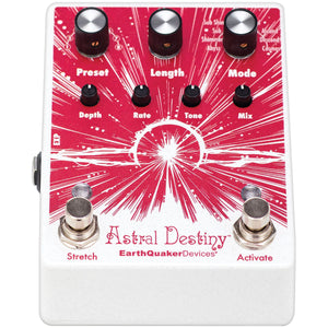 Earthquaker ASTRALDESTINY Modulated Octave Reverb Effects Pedal-Easy Music Center