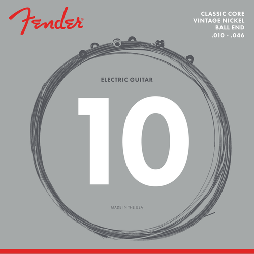 Fender 073-0155-406 Classic Core Electric Guitar Strings, 155R-Easy Music Center