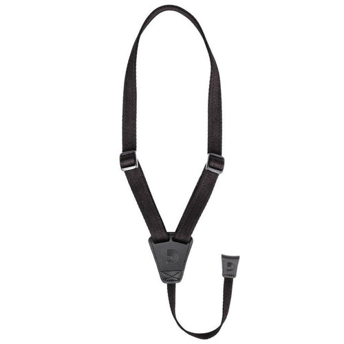 D'Addario Planet Lock Guitar Strap, Polypropylene, Black 