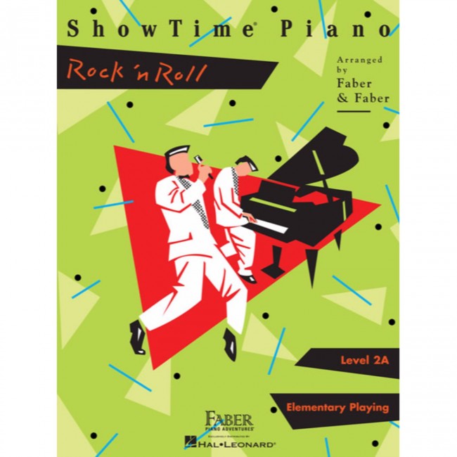 Hal Leonard HL00420329 ShowTime Piano - Level 2A - Rock n Roll-Easy Music Center