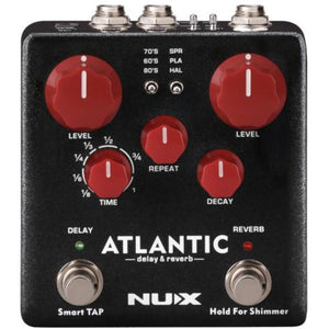 NUX NDR-5 Atlantic Delay & Reverb Pedal – Easy Music Center