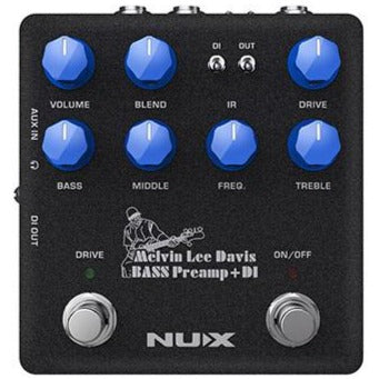 Nux NBP-5 Melvin Lee Davis Bass Preamp + di Pedal