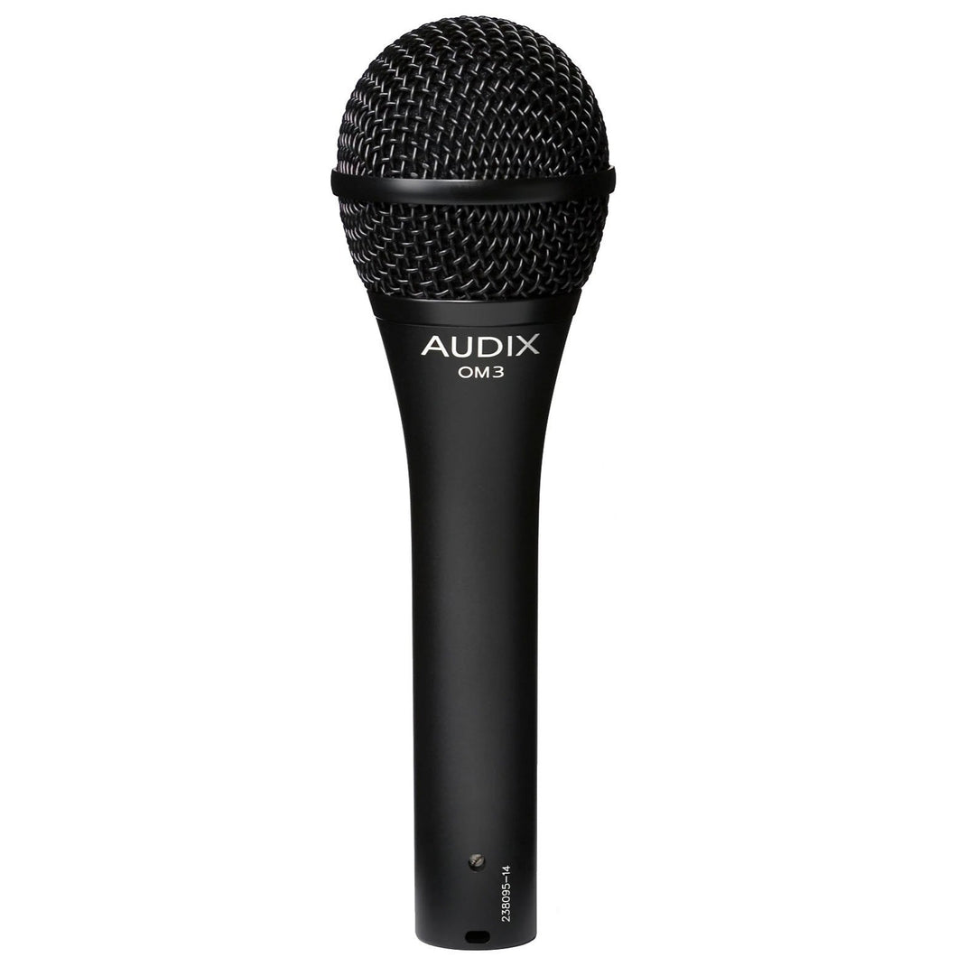Audix OM3 Dynamic Hypercardioid Handheld Microphone-Easy Music Center